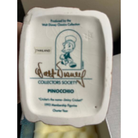 Walt Disney Classics collection Jiminy cricket –  1993 membership figurine - Picture 5 of 7